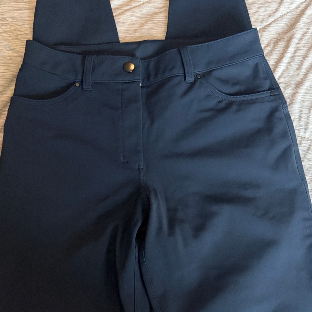 Lululemon Athletica City Sleek 5 pocket Skinny pants navy 29 inch waist